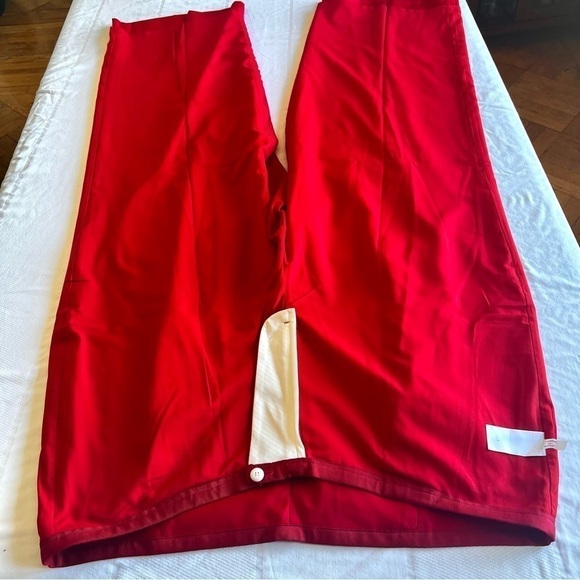 J.Crew Wool Tuxedo Wide-Leg Pleated Limited Edition Pants in Red Color S… - Picture 12 of 16